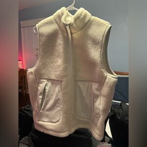 lululemon athletica White Fleece Vest
